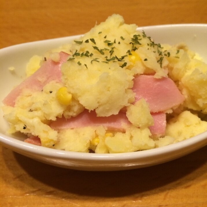 ハムとコーンのシンプルポテトサラダ レシピ 作り方 By Sancyu3 楽天レシピ ハムとコーンのシンプルポテトサラダ レシピ 作り方 By Sancyu3 楽天レシピ